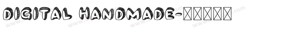Digital Handmade字体转换